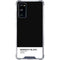 Midnight Black Galaxy S20 FE Clear Case